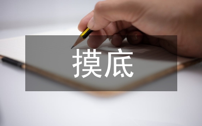 市園林局駐村工作隊駐村摸底調查匯報